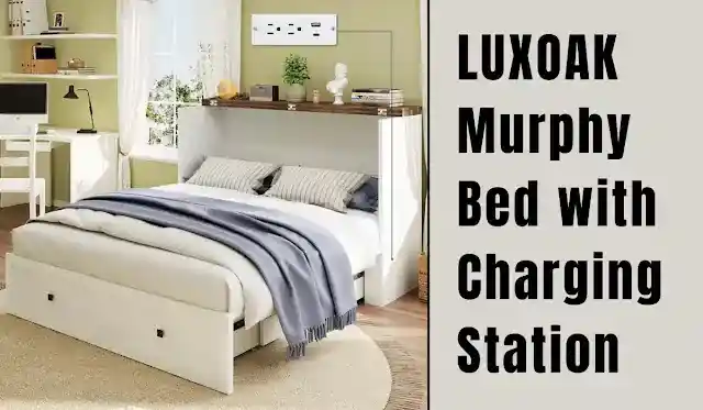 Murphy Bed with Charging Station
