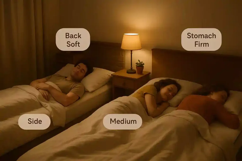 How to Choose the Best Bed: The Complete Guide 4 Sleep Positions & Firmness